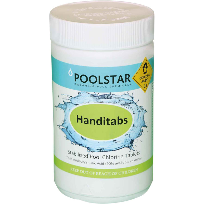 poolstar-handi-tabs-stabilised-slow-release-pool-chlorine-tablets-1kg