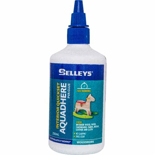 selleys-aquadhere-quickset-pva-glue-250ml-white