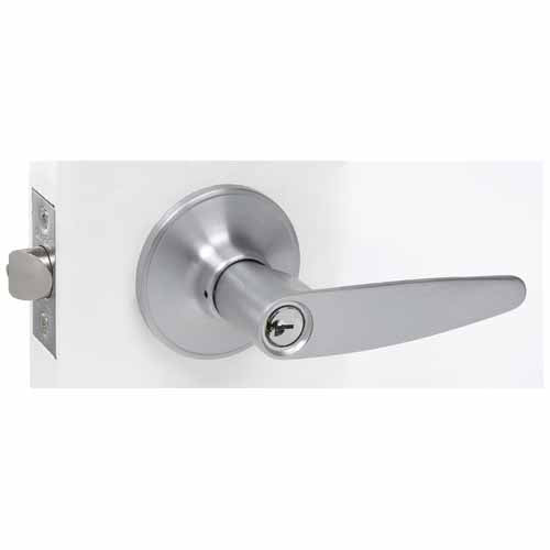 locware-florence-entrance-lever-set-satin-chrome-finish