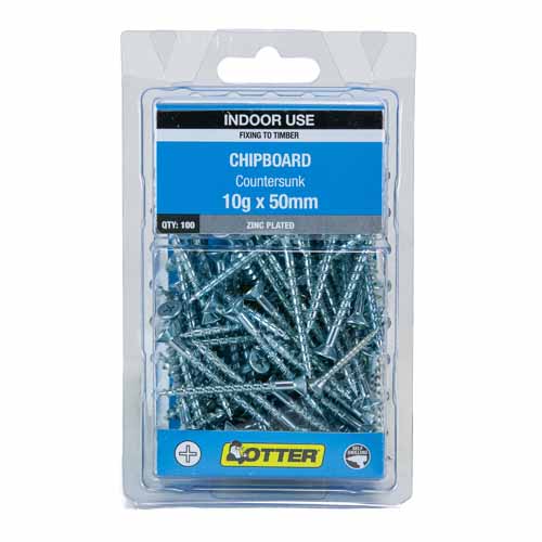 otter-chipboard-screws-10g-x-50mm-pack-of-100-zinc-plated