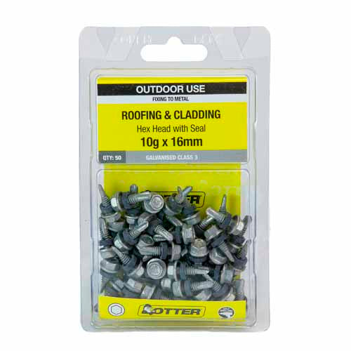 otter-roofing-&-cladding-metal-screws-10g-x-16mm-pack-of-50-galvanised