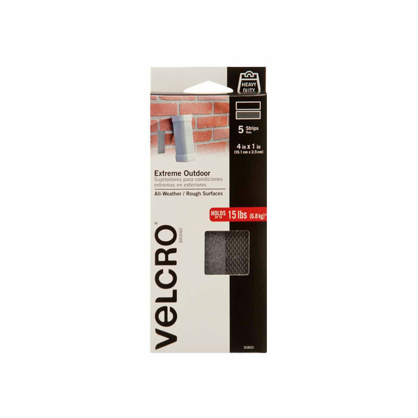 velcro�-brand-extreme-outdoor-strips-25-x-101mm-grey