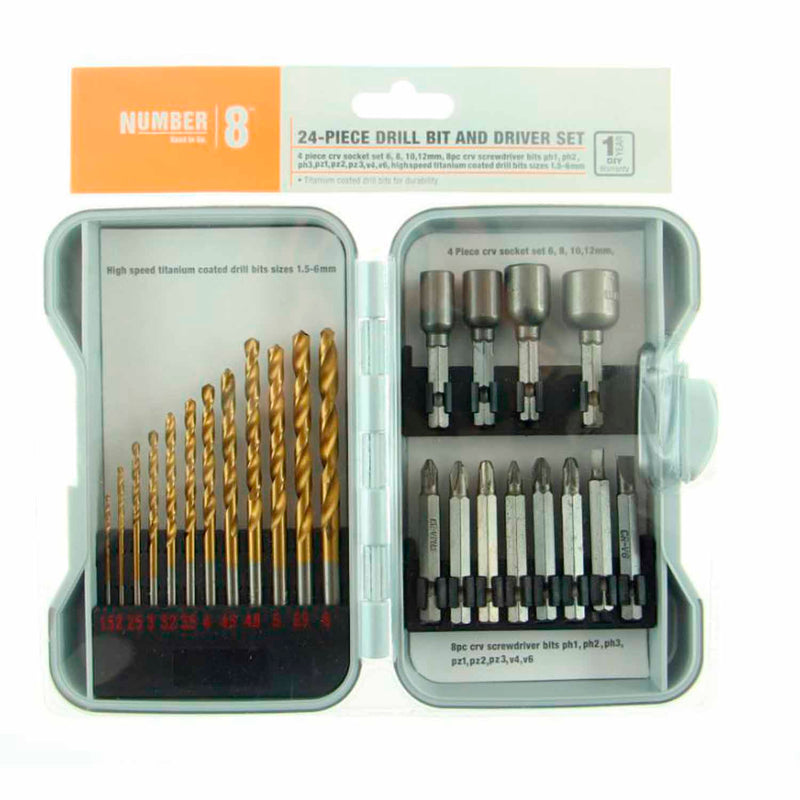 number-8-drill-bit-and-nut-driver-set-24-piece-orange