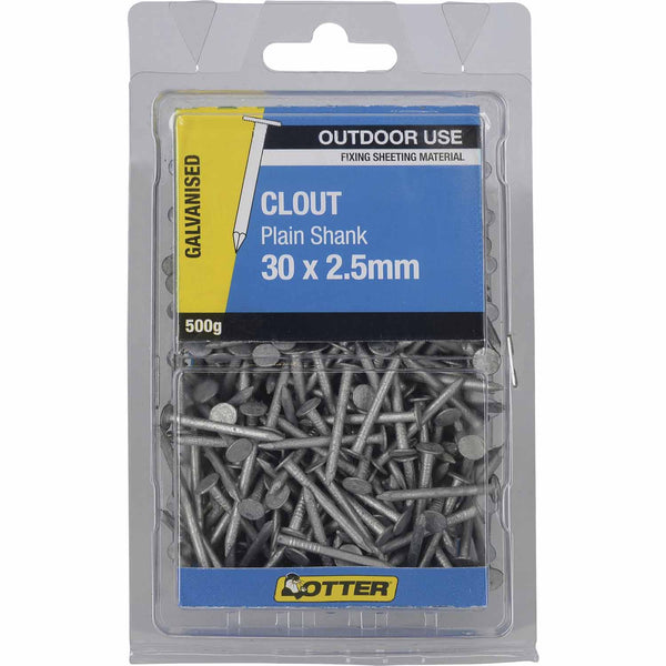 otter-clout-nails-30-x-2.5mm-500g-galvanised