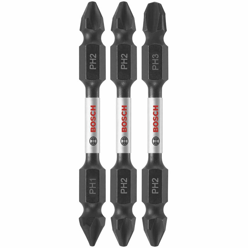 bosch-impact-tough-phillips-double-ended-screwdriver-bit-set-65mm-ph-pack-of-3