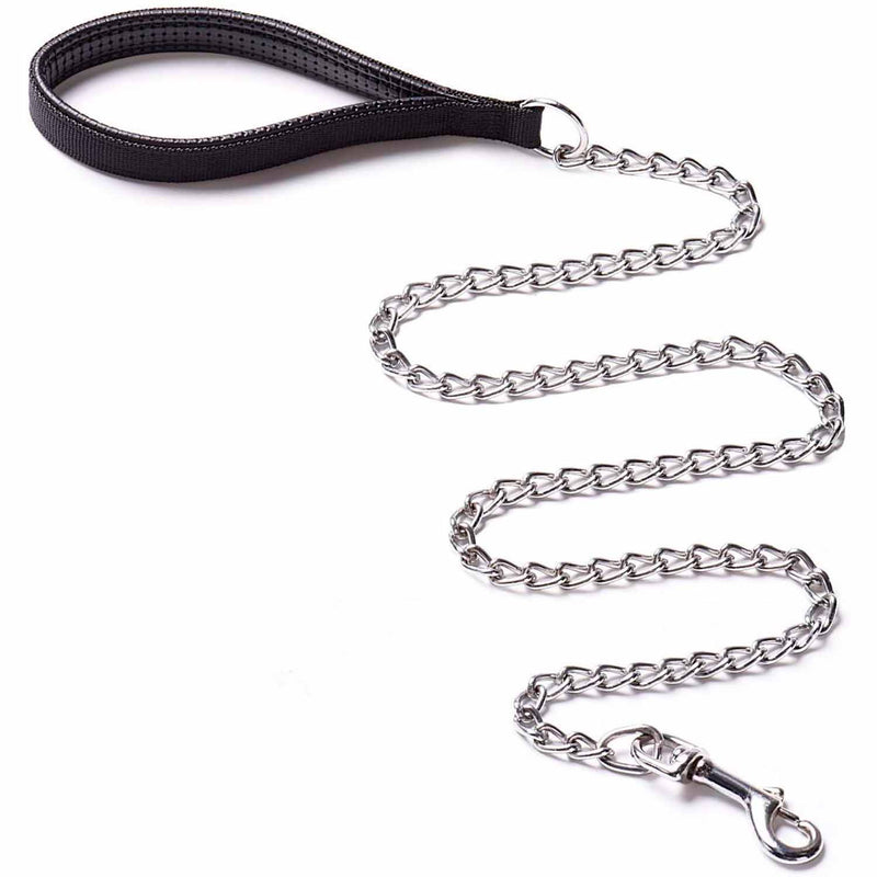 chic-pets-dog-lead-black