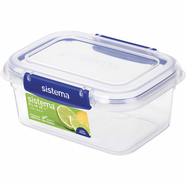 sistema-klip-it-plus-rectangle-container-1-litre-clear