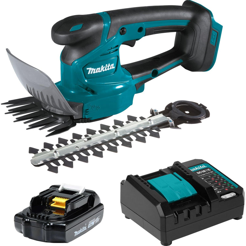 makita-cordless-2-in-1-grass-shear-&-hedge-trimmer-kit-110-200mm-18-volt,-1.5ah